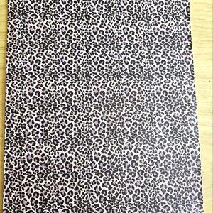 Leopard Print Faux Leather
